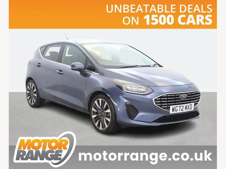 Ford Fiesta 1.0T EcoBoost MHEV Titanium X DCT Euro 6 (s/s) 5dr
