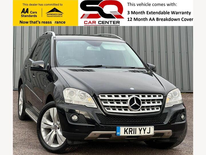 Mercedes-Benz M Class 3.0 ML350 CDI V6 BlueEfficiency Sport G-Tronic 4WD Euro 5 5dr