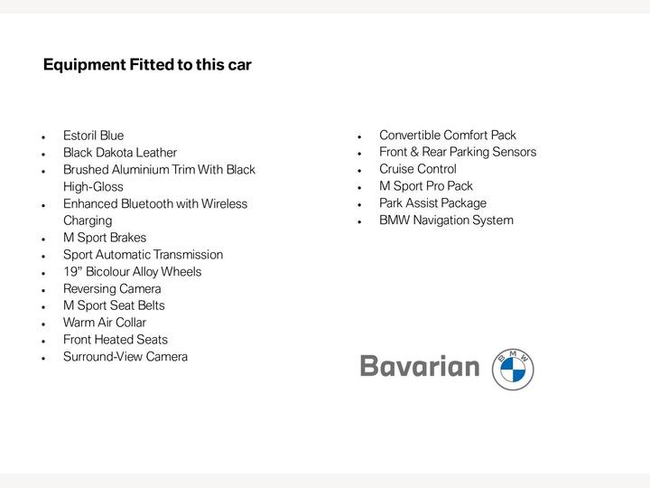 BMW 4 Series 2.0 430i GPF M Sport Auto Euro 6 (s/s) 2dr