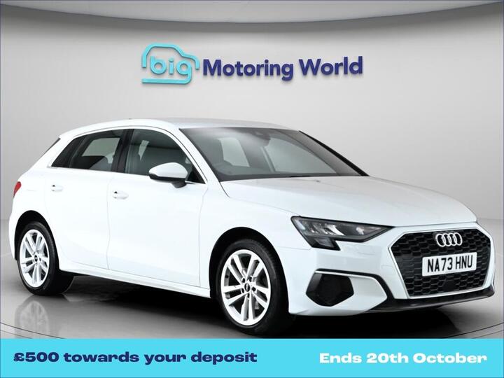 Audi A3 1.0 TFSI 30 Sport Sportback Euro 6 (s/s) 5dr