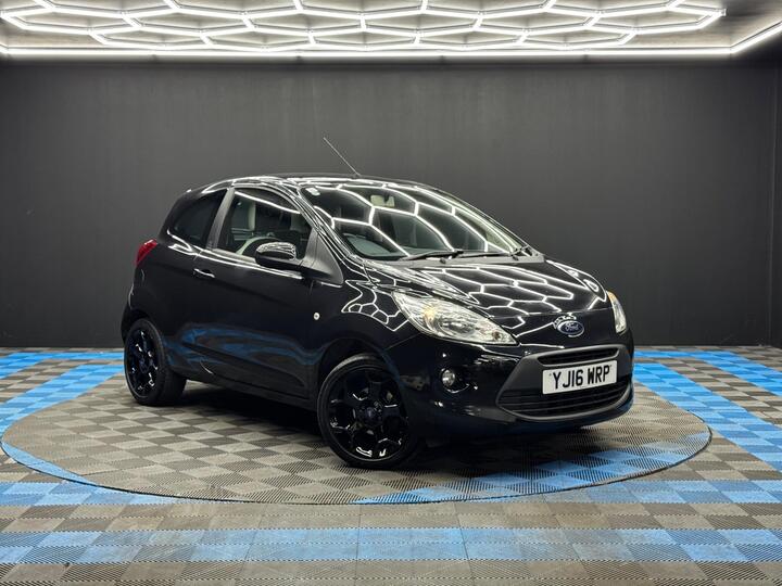 Ford Ka 1.2 Zetec Black Edition Euro 6 (s/s) 3dr