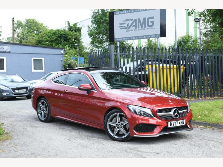 Mercedes-Benz C-CLASS 2.1 C250d AMG Line (Premium Plus) G-Tronic+ Euro 6 (s/s) 2dr Mercedes-Benz C-CLASS 2.1 C250d AMG Line (Premium Plus) G-Tronic+ Euro 6 (s/s) 2dr