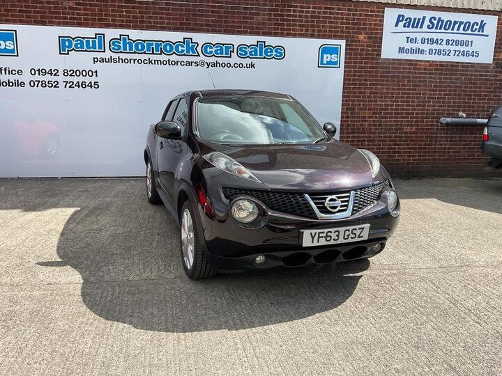 Nissan JUKE HATCHBACK 1.6 N-tec Euro 5 5dr (17in Alloy)