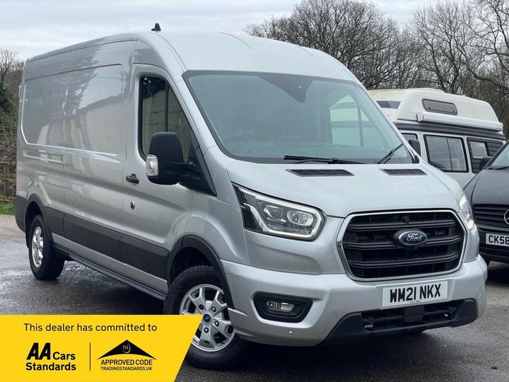 Ford Transit 2021 FORD TRANSIT 350 2.0 EcoBlue 130ps H2 Limited Automatic + 74k + AUTO