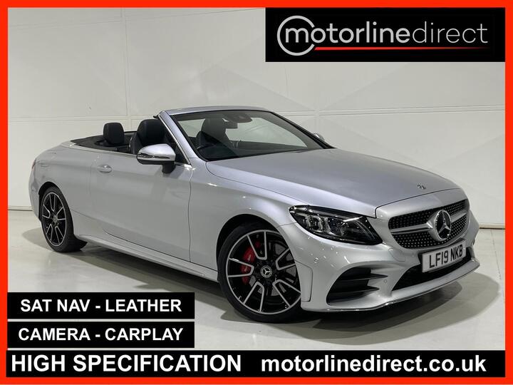 Mercedes-Benz C Class 2.0 C300 AMG Line (Premium) Cabriolet G-Tronic+ Euro 6 (s/s) 2dr