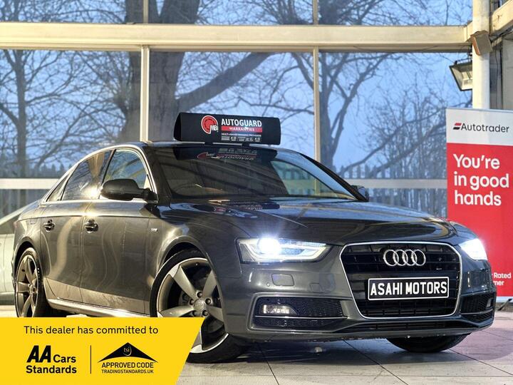 Audi A4 2.0 TFSI S Line Saloon 4dr Petrol Multitronic Euro 5 (s/s) (211 Ps)
