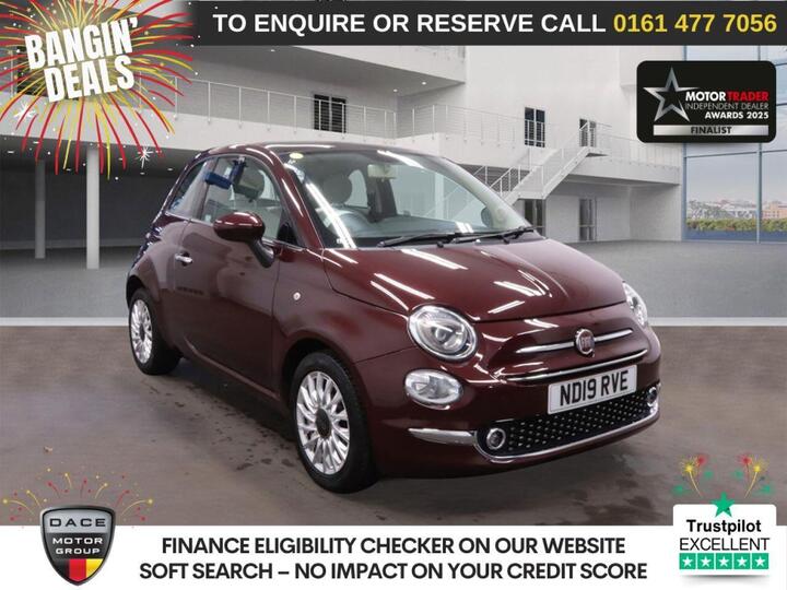 Fiat 500 1.2 Lounge Euro 6 (s/s) 3dr