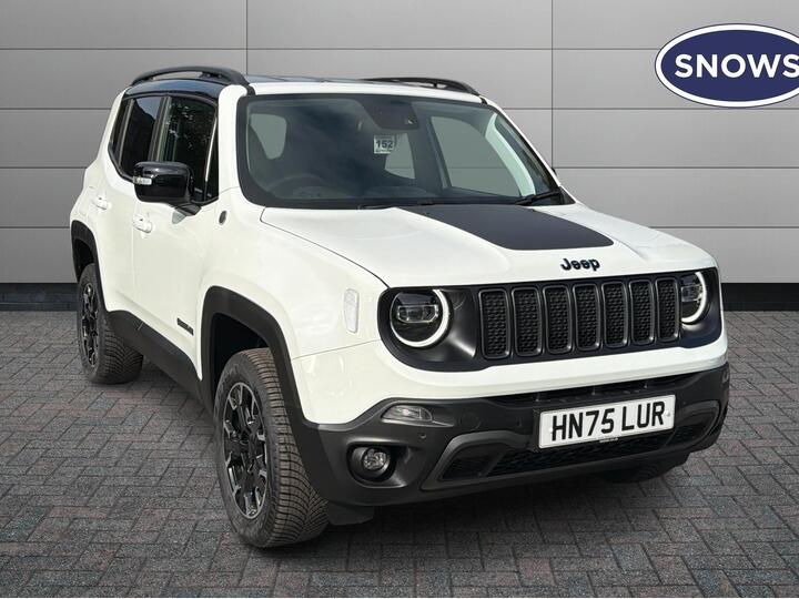 Jeep Renegade 1.3 GSE T4 11.4kWh Trailhawk Auto 4xe Euro 6 (s/s) 5dr Jeep Renegade 1.3 GSE T4 11.4kWh Trailhawk Auto 4xe Euro 6 (s/s) 5dr