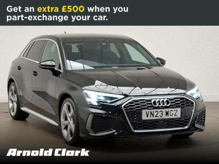 Audi A3 1.0 TFSI 30 S Line Sportback S Tronic Euro 6 (s/s) 5dr
