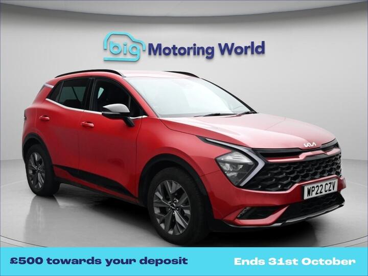 Kia Sportage 1.6 H T-GDi GT-Line Auto Euro 6 (s/s) 5dr