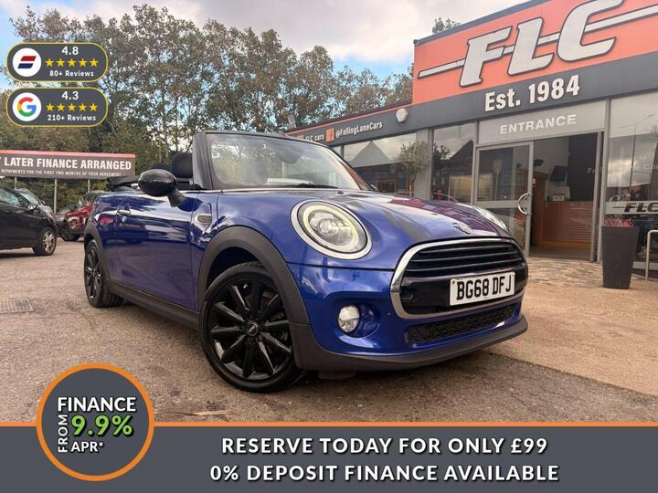 MINI CONVERTIBLE 1.5 Cooper Euro 6 (s/s) 2dr