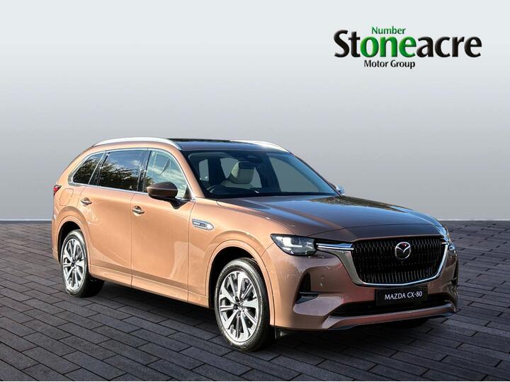 Mazda CX-80 2.5 E-SKYACTIV 17.8kWh Takumi Plus Auto 4WD Euro 6 5dr