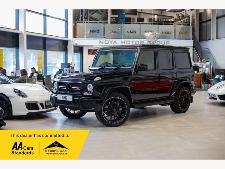 Mercedes-Benz G-CLASS 5.5 G63 V8 BiTurbo AMG SpdS+7GT 4WD Euro 5 (s/s) 5dr