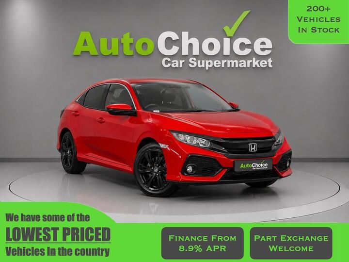 Honda CIVIC 1.0 VTEC Turbo EX CVT Euro 6 (s/s) 5dr