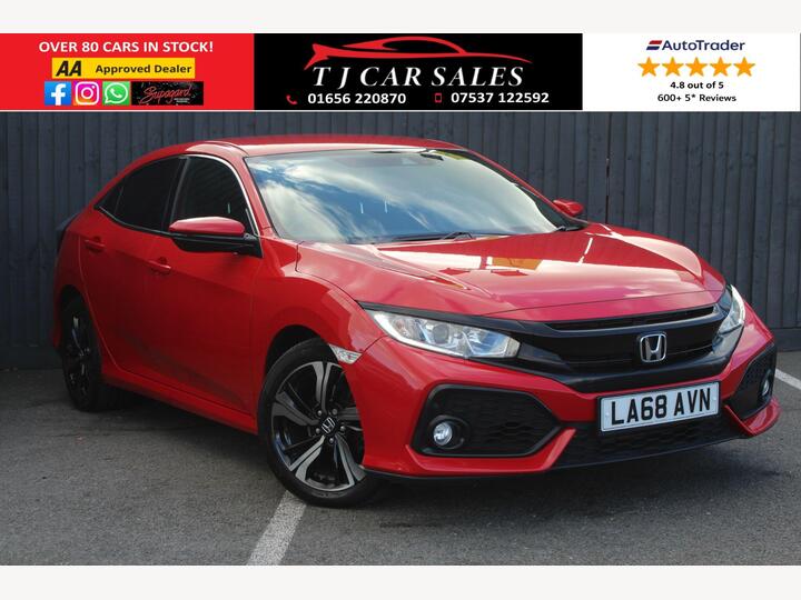 Honda Civic 1.0 VTEC Turbo SR Euro 6 (s/s) 5dr