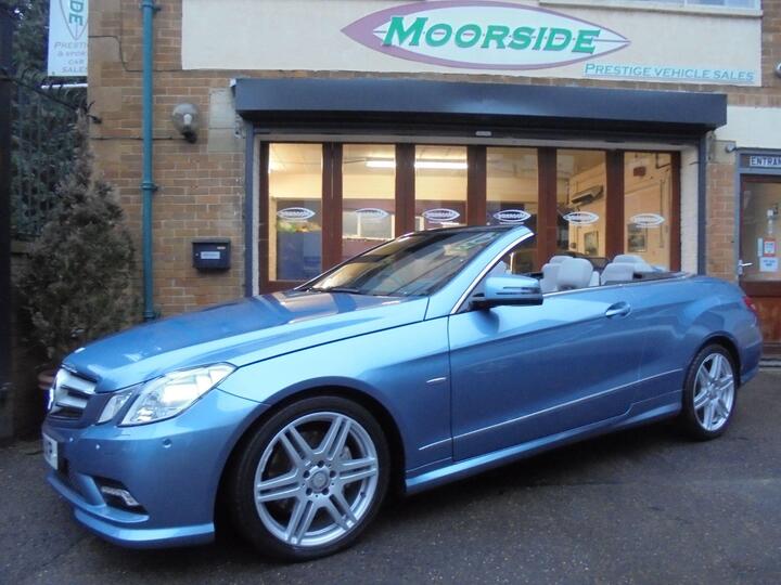 Mercedes-Benz E Class 1.8 E200 CGI BlueEfficiency Sport Cabriolet Tiptronic Euro 5 2dr