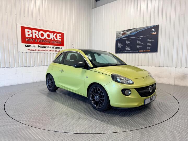 Vauxhall ADAM 1.2 16v GLAM Euro 5 3dr