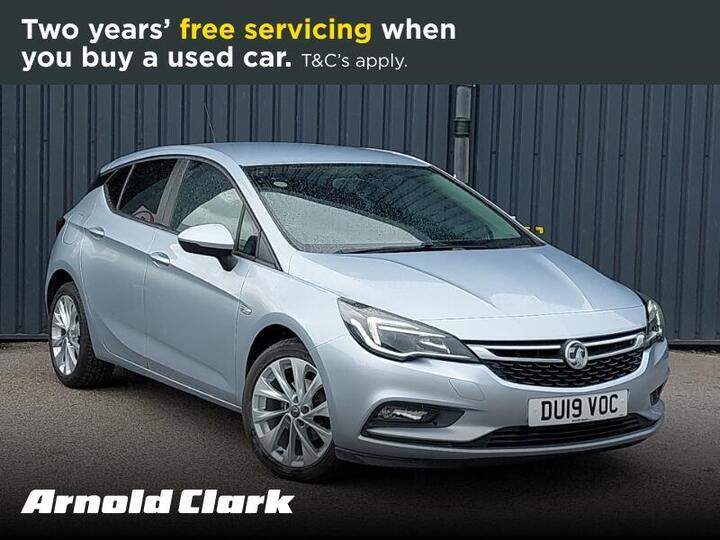 Vauxhall Astra 1.0i Turbo EcoTEC Design Euro 6 (s/s) 5dr