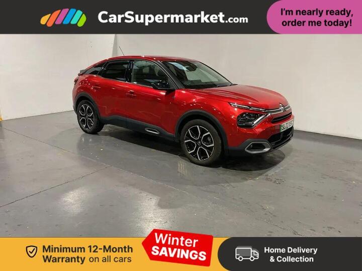 Citroen C4 50kWh Shine Plus Auto 5dr (7.4kW Charger)