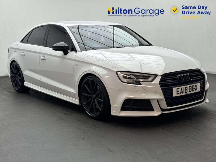 Audi A3 2.0 TFSI Black Edition S Tronic Quattro Euro 6 (s/s) 4dr