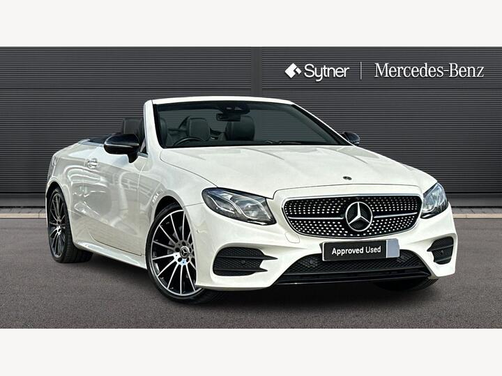 Mercedes-Benz E CLASS 2.0 E300d AMG Line Night Edition (Premium Plus) Cabriolet G-Tronic+ Euro 6 (s/s) 2dr