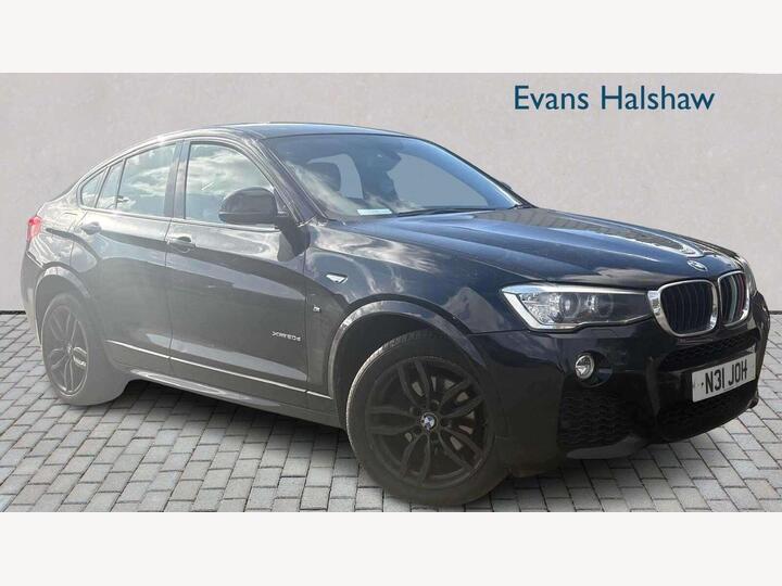 BMW X4 DIESEL ESTATE 2.0 20d M Sport Auto XDrive Euro 6 (s/s) 5dr