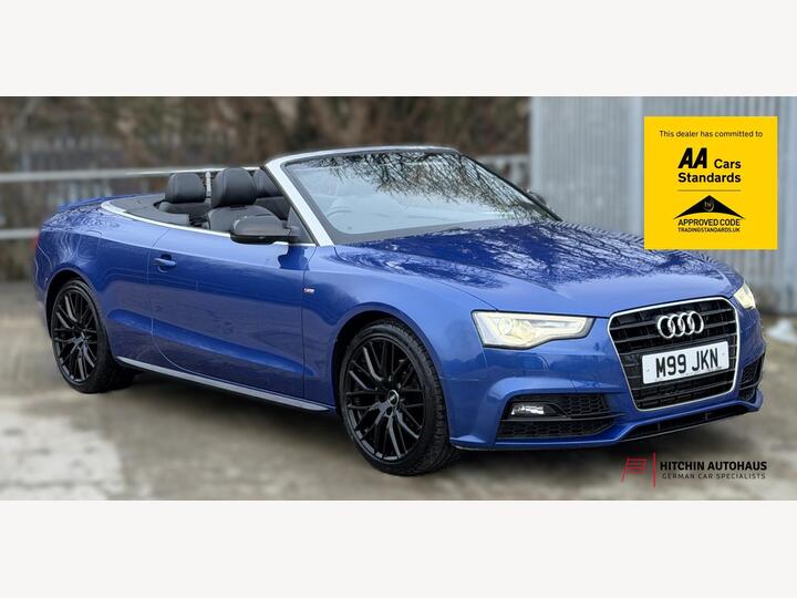 Audi A5 Cabriolet 2.0 TDI S Line Special Edition Plus Multitronic Euro 5 (s/s) 2dr