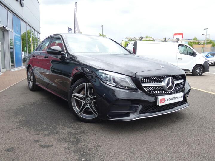 Mercedes-Benz C Class 1.5 C200 MHEV EQ Boost AMG Line (Premium) G-Tronic+ Euro 6 (s/s) 4dr