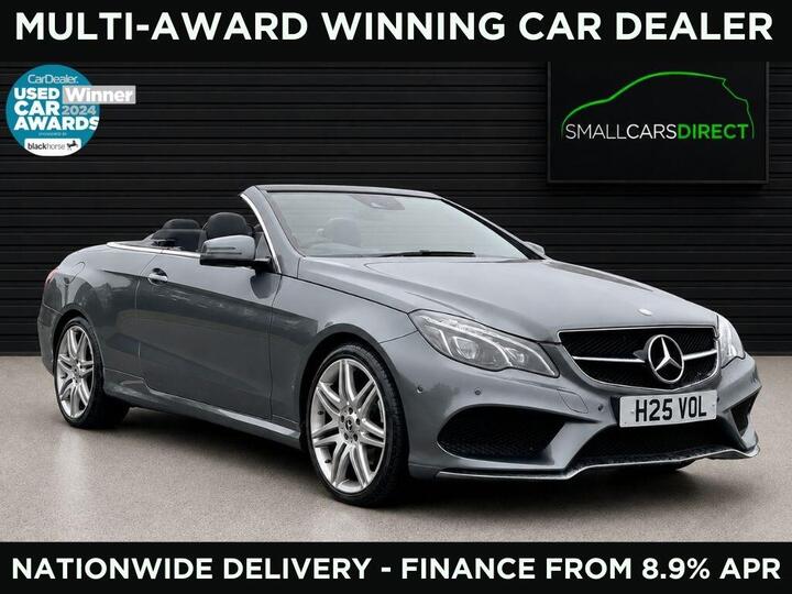 Mercedes-Benz E Class 2.1 E220d AMG Line Edition Cabriolet G-Tronic+ Euro 6 (s/s) 2dr
