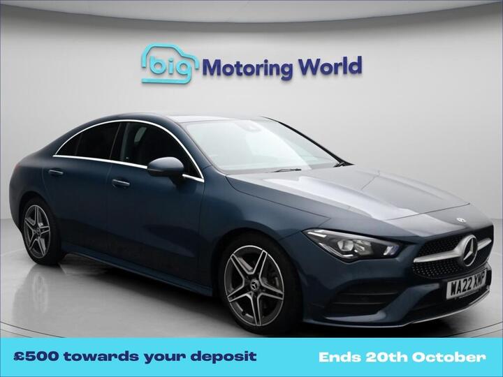 Mercedes-Benz CLA 1.3 CLA180 AMG Line Coupe 7G-DCT Euro 6 (s/s) 4dr