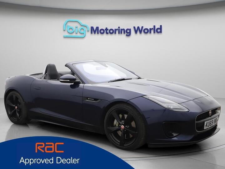 Jaguar F-Type 2.0i GPF R-Dynamic Auto Euro 6 (s/s) 2dr Jaguar F-Type 2.0i GPF R-Dynamic Auto Euro 6 (s/s) 2dr