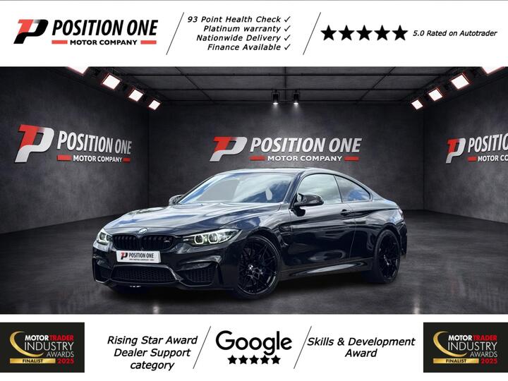BMW M4 3.0 BiTurbo GPF Competition DCT Euro 6 (s/s) 2dr