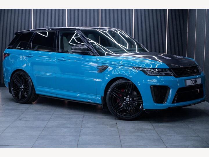 Land Rover RANGE ROVER SPORT 5.0 P575 V8 SVR Auto 4WD Euro 6 (s/s) 5dr Land Rover RANGE ROVER SPORT 5.0 P575 V8 SVR Auto 4WD Euro 6 (s/s) 5dr