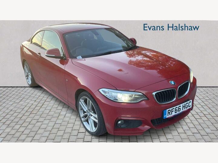 BMW 2 SERIES COUPE 1.5 218i M Sport Euro 6 (s/s) 2dr BMW 2 SERIES COUPE 1.5 218i M Sport Euro 6 (s/s) 2dr