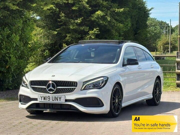 Mercedes-Benz CLA 2.0 CLA220 AMG Line Night Edition (Plus) Shooting Brake 7G-DCT 4MATIC Euro 6 (s/s) 5dr Mercedes-Benz CLA 2.0 CLA220 AMG Line Night Edition (Plus) Shooting Brake 7G-DCT 4MATIC Euro 6 (s/s) 5dr