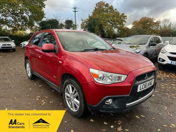 Mitsubishi ASX 1.6 ClearTec 4 Euro 5 5dr Mitsubishi ASX 1.6 ClearTec 4 Euro 5 5dr