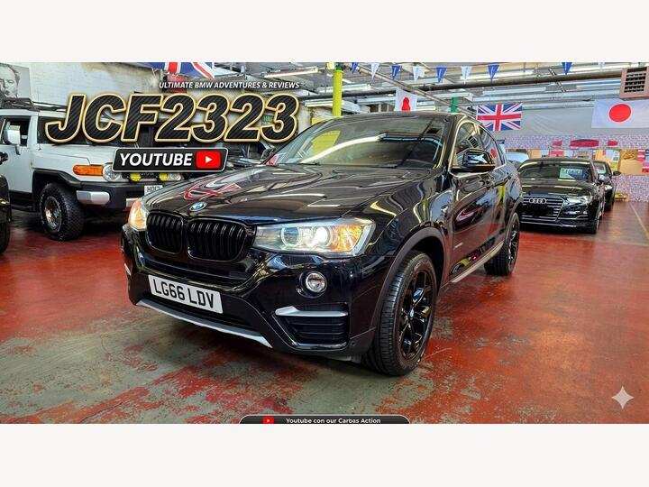 BMW X4 2.0 20d XLine Auto XDrive Euro 6 (s/s) 5dr