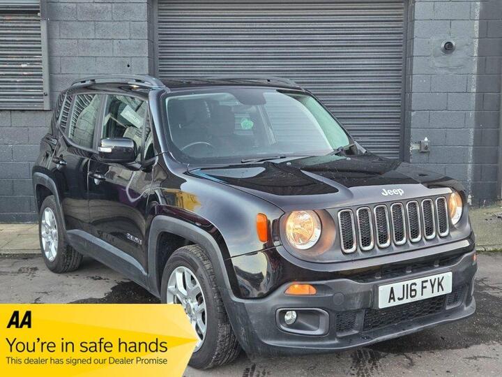 Jeep RENEGADE 1.6 MultiJetII Longitude Euro 6 (s/s) 5dr Jeep RENEGADE 1.6 MultiJetII Longitude Euro 6 (s/s) 5dr