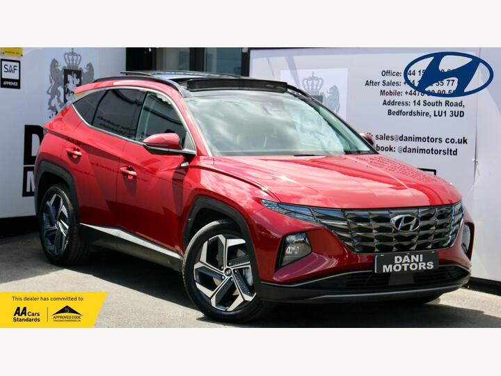 Hyundai TUCSON 1.6 T-GDi MHEV Ultimate DCT 4WD Euro 6 (s/s) 5dr
