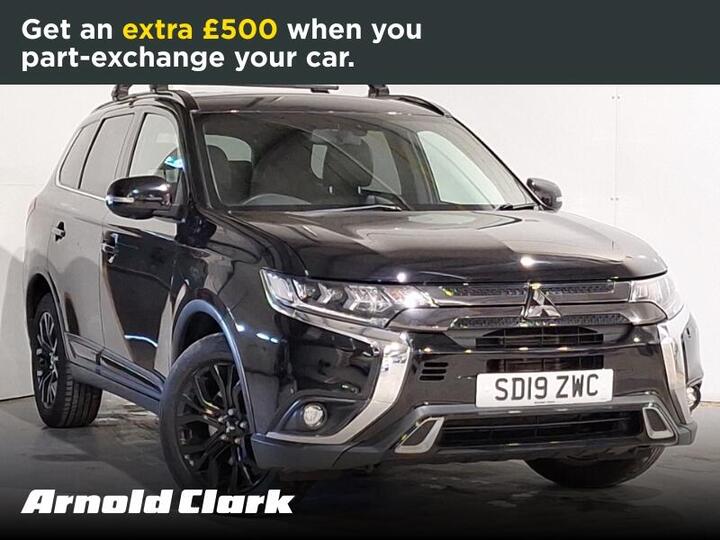 Mitsubishi Outlander 2.0 MIVEC Black CVT 4WD Euro 6 (s/s) 5dr