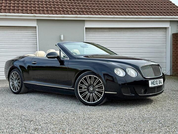 Bentley Continental 6.0 W12 GTC Speed Auto 4WD Euro 4 2dr