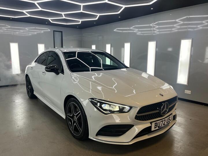 Mercedes-Benz CLA 1.3 CLA180 AMG Line (Premium) Coupe 7G-DCT Euro 6 (s/s) 4dr Mercedes-Benz CLA 1.3 CLA180 AMG Line (Premium) Coupe 7G-DCT Euro 6 (s/s) 4dr