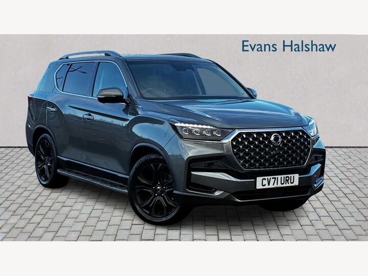 SsangYong REXTON DIESEL ESTATE 2.2D Ultimate T-Tronic 4WD Euro 6 5dr SsangYong REXTON DIESEL ESTATE 2.2D Ultimate T-Tronic 4WD Euro 6 5dr