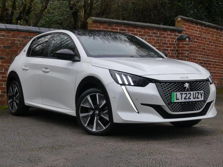 Peugeot E-208 50kWh GT Auto 5dr (7kW Charger)