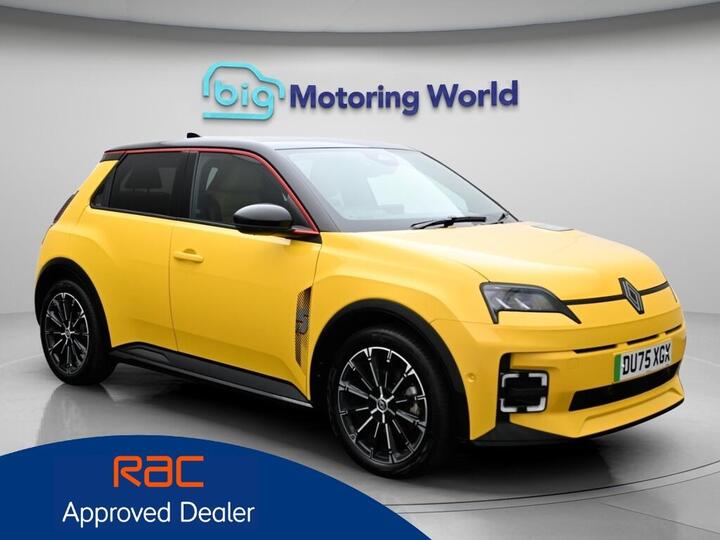 Renault 5 E-Tech Electric Comfort Range 52kWh Iconic Five Auto 5dr Renault 5 E-Tech Electric Comfort Range 52kWh Iconic Five Auto 5dr