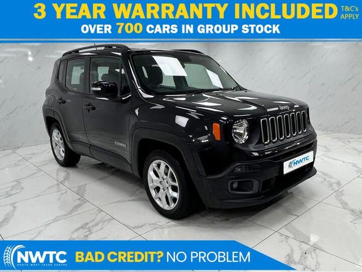 Jeep RENEGADE 1.6 MultiJetII Longitude Euro 6 (s/s) 5dr Jeep RENEGADE 1.6 MultiJetII Longitude Euro 6 (s/s) 5dr