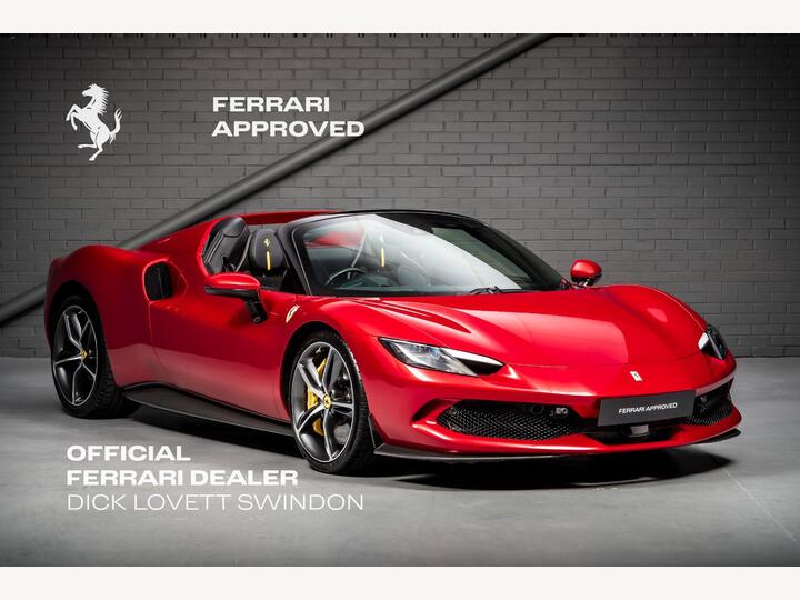 Ferrari 296 GTS 3.0T V6 7.45kWh Spider F1 DCT Euro 6 (s/s) 2dr