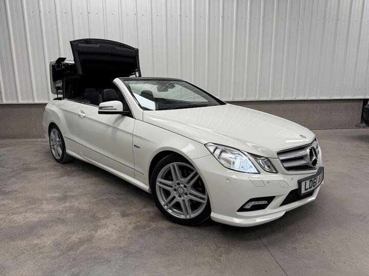 Mercedes-Benz E Class 1.8 E200 BlueEfficiency Sport Cabriolet G-Tronic+ Euro 5 (s/s) 2dr