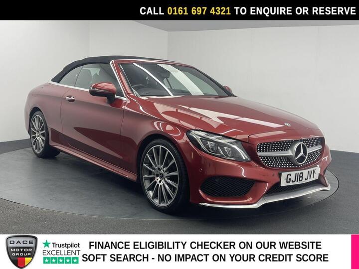 Mercedes-Benz C-CLASS 2.0 C300 AMG Line (Premium Plus) Cabriolet G-Tronic+ Euro 6 (s/s) 2dr