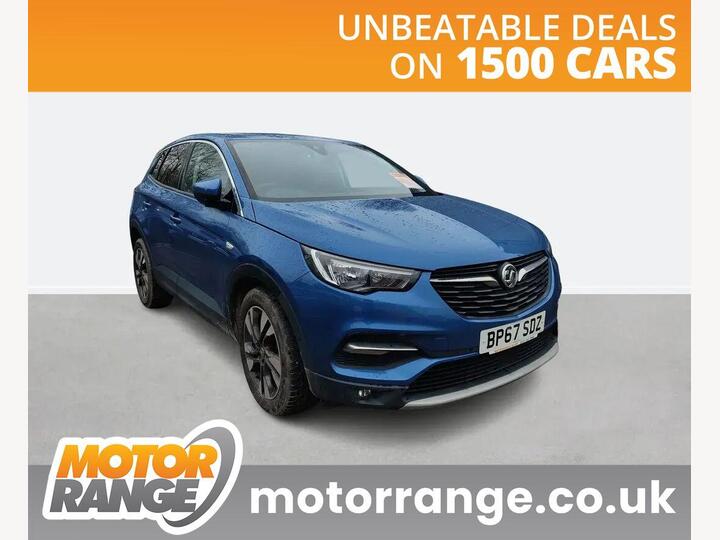 Vauxhall Grandland X 1.2 Turbo Sport Nav Euro 6 (s/s) 5dr Vauxhall Grandland X 1.2 Turbo Sport Nav Euro 6 (s/s) 5dr